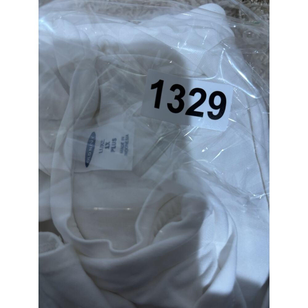 Old navy Plus Size 1X Women Luxe Pullover Tunic Top‎ Ivory Capsule Minimalist - Picture 6 of 7